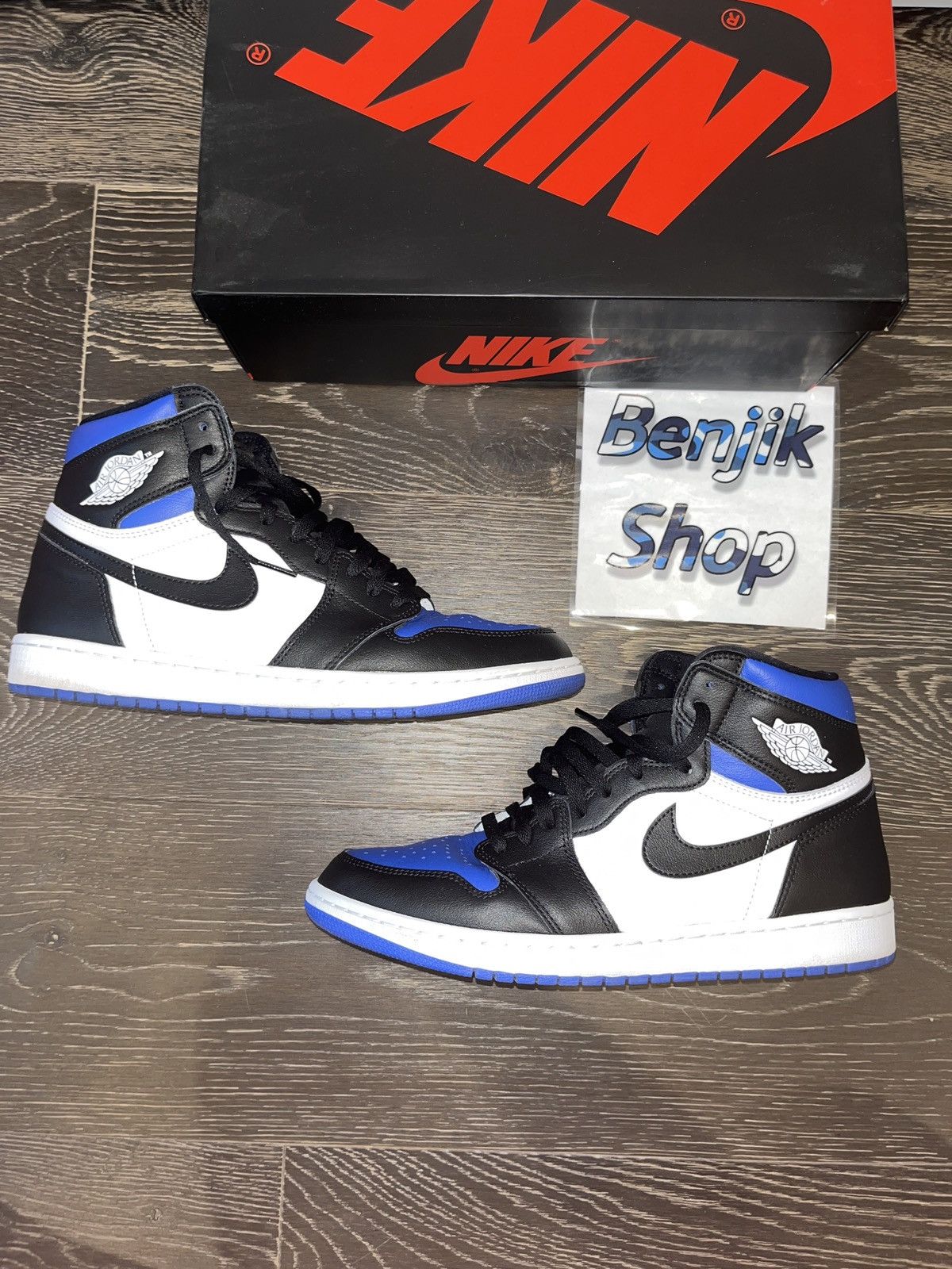 Jordan Brand Jordan 1 Retro High Royal Toe Size US 12 / EU 45 - 2 Thumbnail