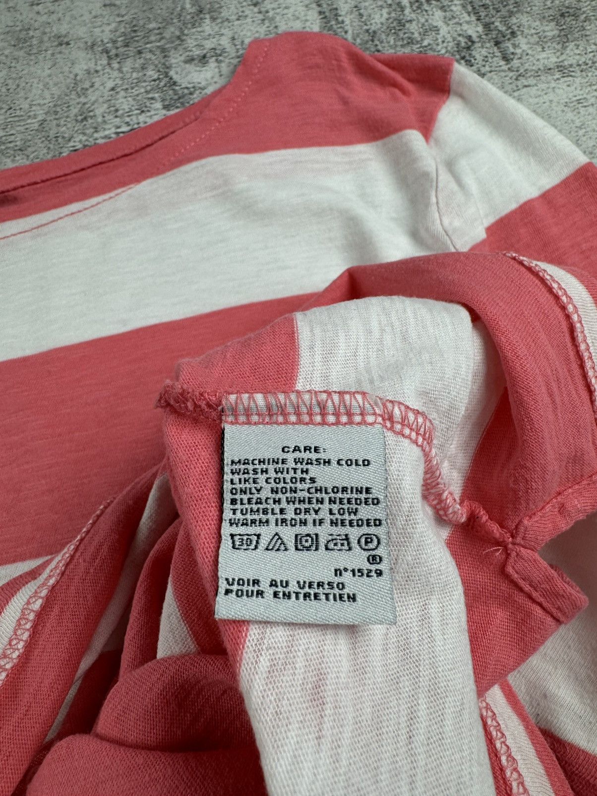 Ralph Lauren Sport Polo Ralph Sport White Striped Tunic Longsleeve T Shirt Top Size L / US 10 / IT 46 - 10 Thumbnail