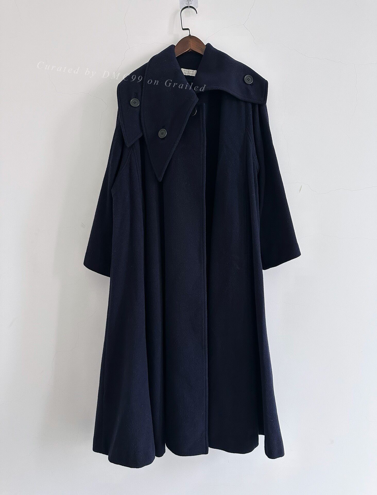 Yohji Yamamoto Yohji Yamamoto Vintage Wool Coat Size US M / EU 48-50 / 2 - 1 Thumbnail