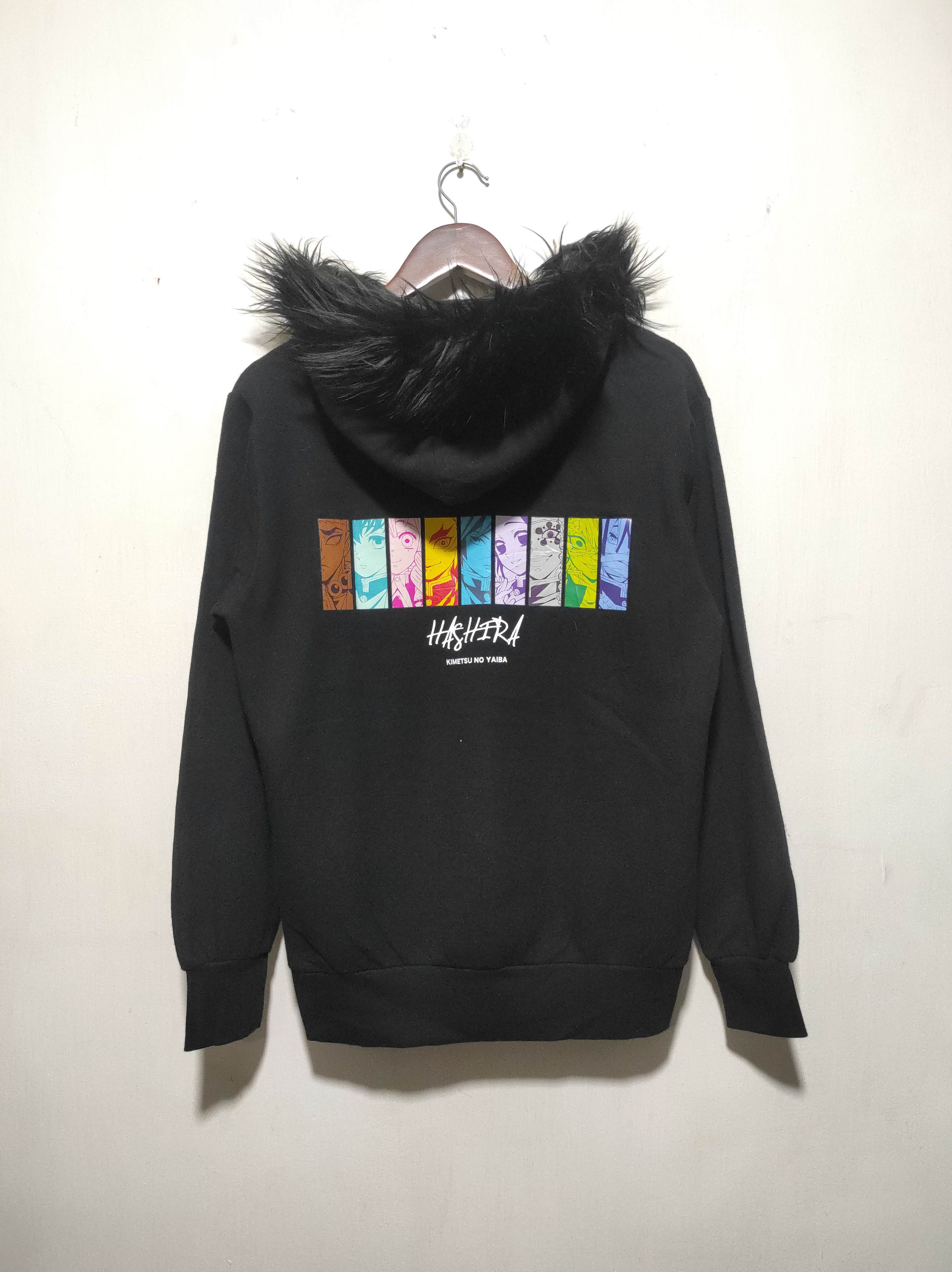 Anime Anime Hashira Kimetsu No Yaiba Anime Cartoon Fur Hoodie Size US M / EU 48-50 / 2 - 13 Thumbnail