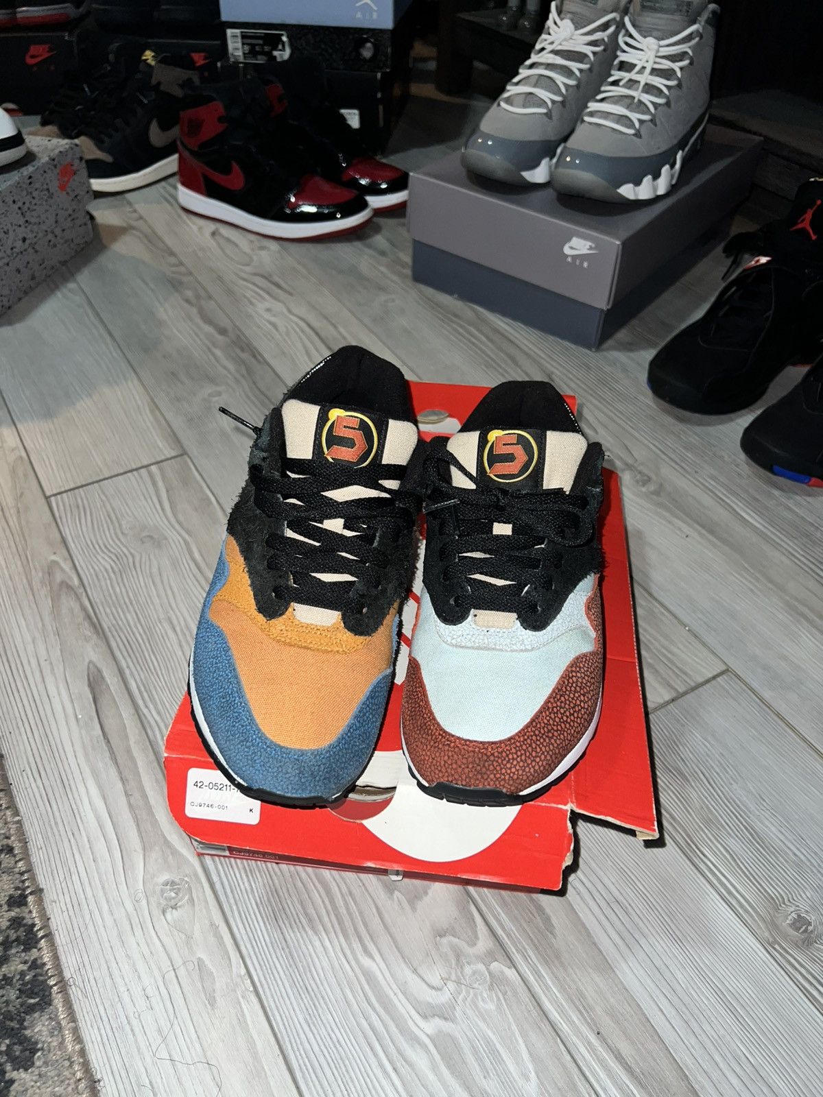 Nike Nike Air Max 1 x De’Aaron Fox “Swipa” - Men’s Size 8.5 Size US 8.5 / EU 41-42 - 1 Thumbnail