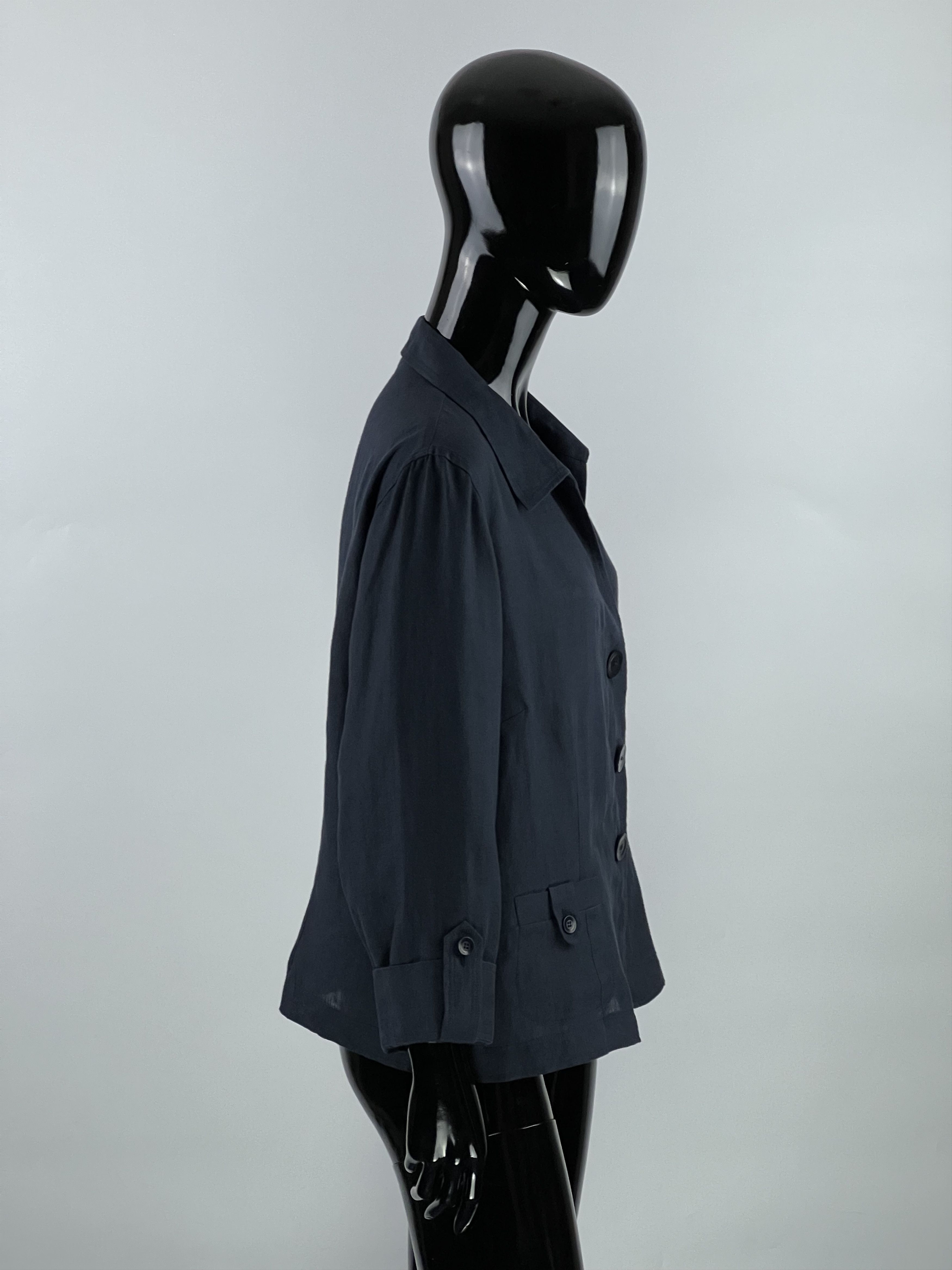 Gerard Darel Gerard Darel Navy Blue Wool Blazer Jacket Size 46 Size L / US 10 / IT 46 - 2 Thumbnail