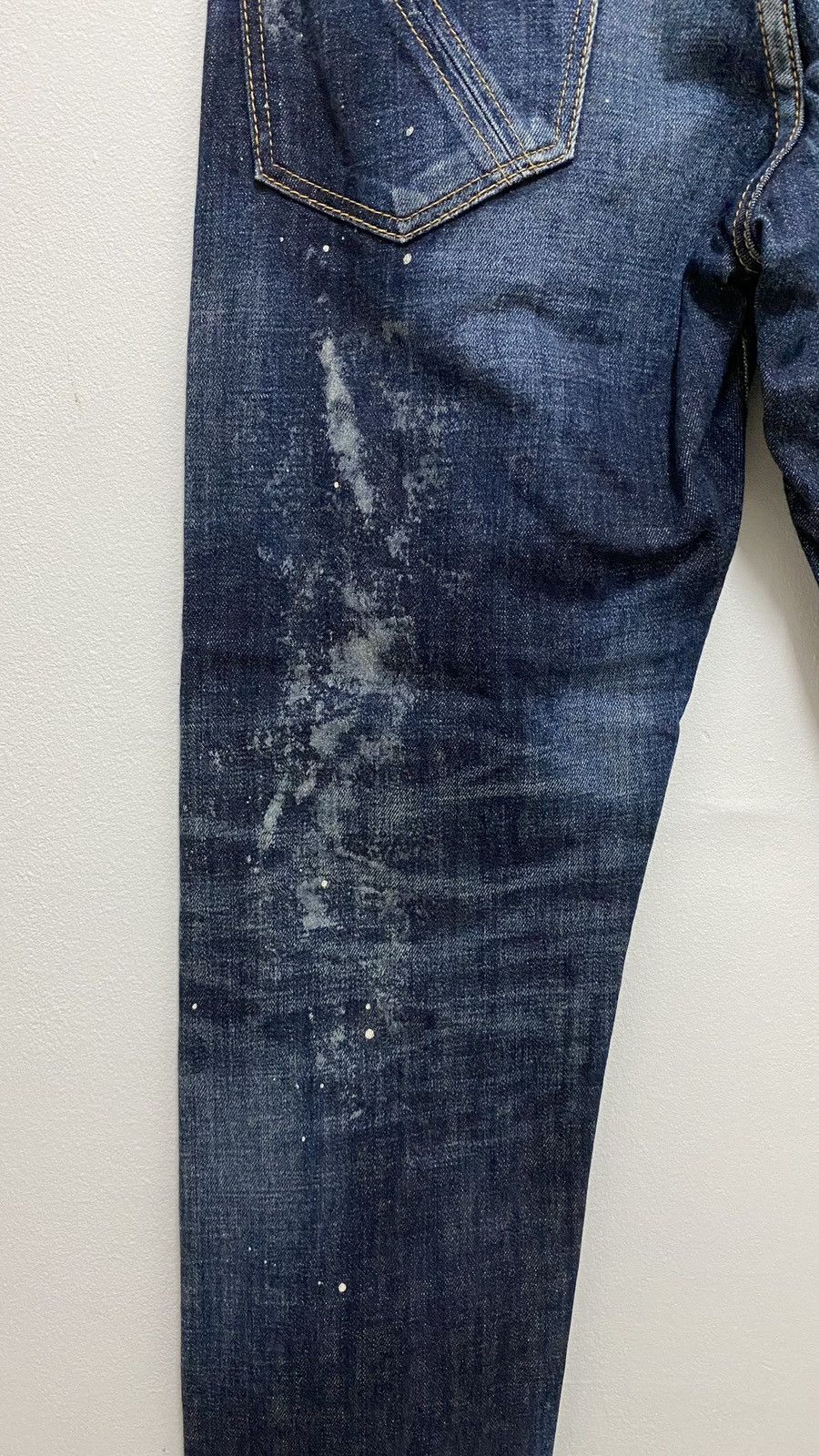 Vanquish Vanquish Distressed Denim Splatter Jeans Pants Size US 32 / EU 48 - 17 Thumbnail