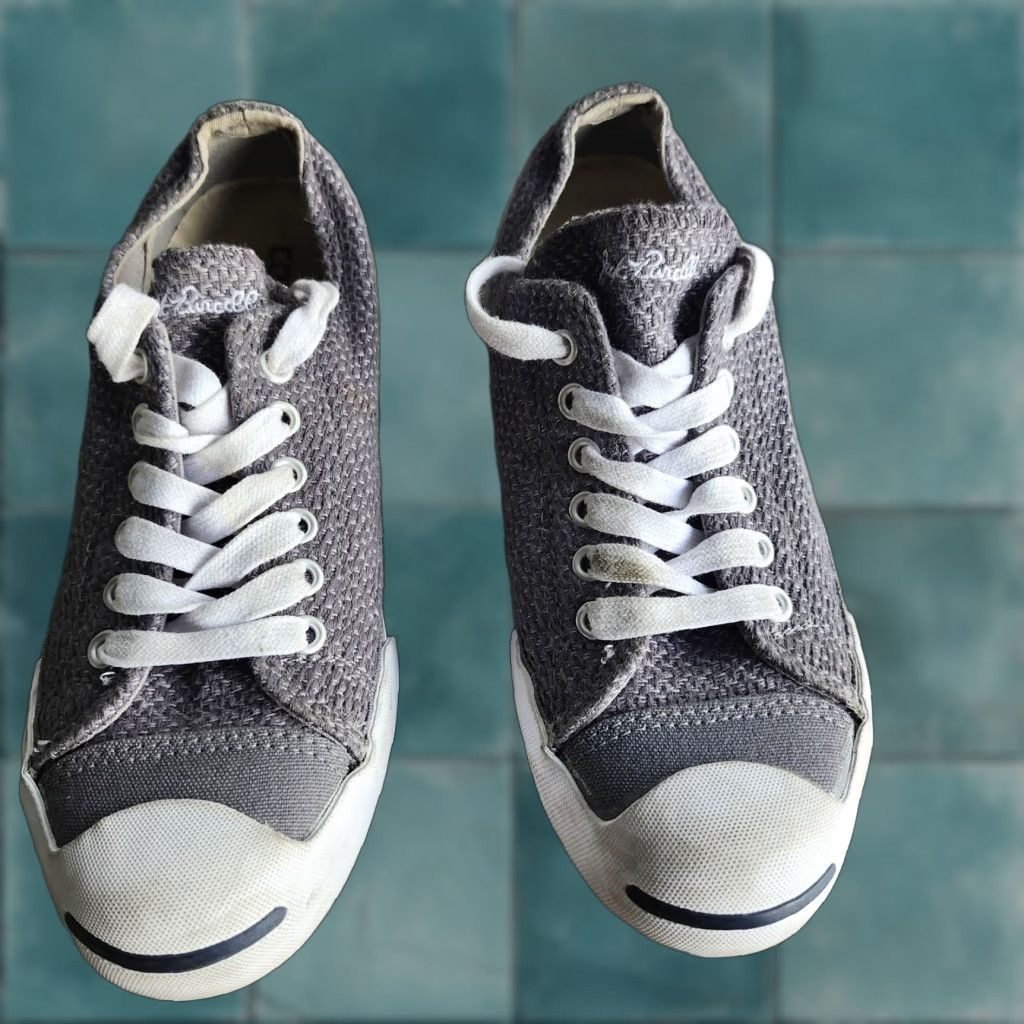 Converse Converse Jack Purcell Sneaker Low Top Multicolor Geometric Logo Womens US 7 UK 5 EU 37.5 Casual Walking Skateboarding 2023 Size US 7 / IT 37 - 1 Thumbnail