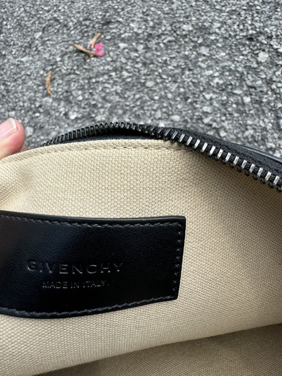 Givenchy Givenchy Men's Leather Clutch Bag Black Size ONE SIZE - 5 Thumbnail