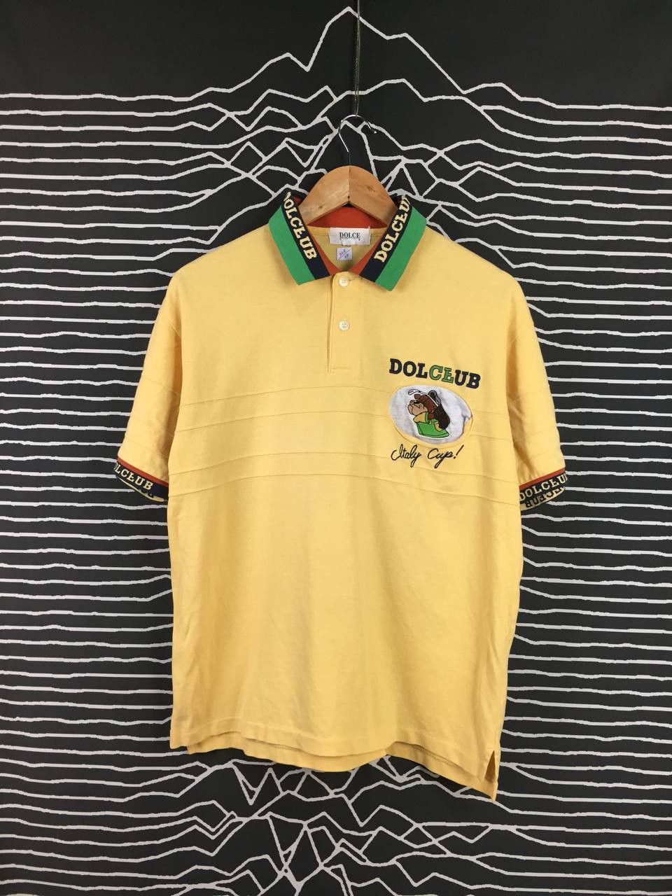 Japanese Brand Vtg Dolce Club Italy Cup Golf Polo Tee Size US L / EU 52-54 / 3 - 1 Thumbnail