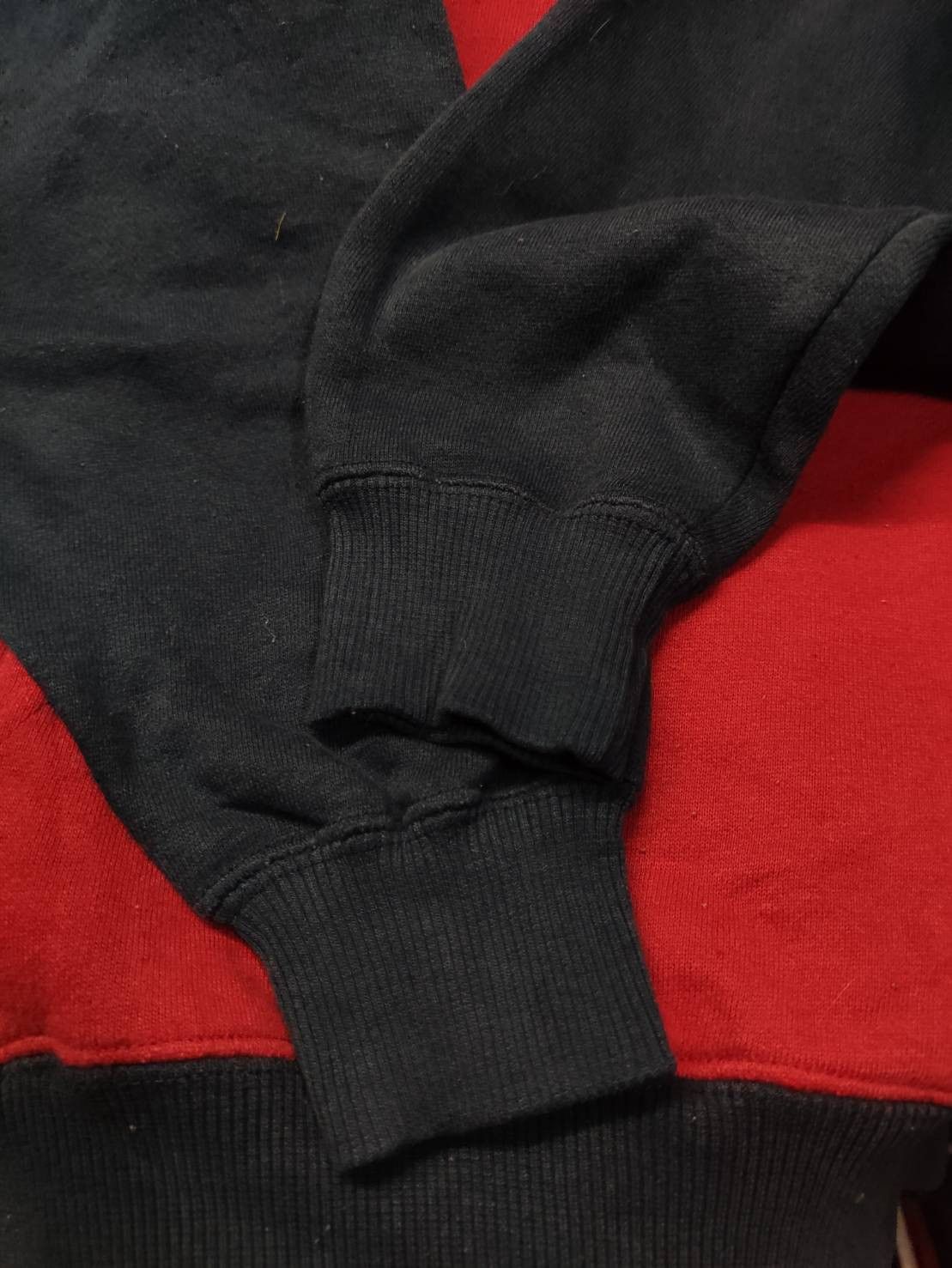 Japanese Brand Vtg 00's Dogcigar " Doi-Bld Point " Two Tone Hoodie Size US L / EU 52-54 / 3 - 6 Thumbnail