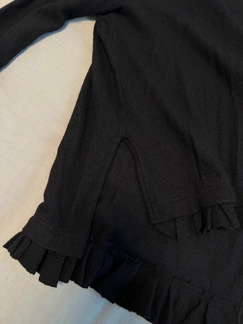 Comme des Garcons Comme Des Garcons Felted Split Lace Wool Top Size S / US 4 / IT 40 - 4 Thumbnail