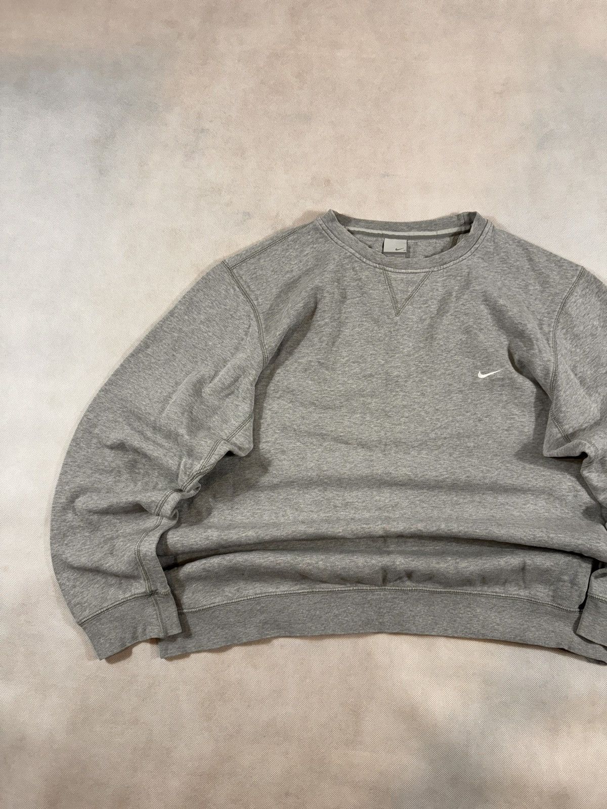 Nike × Vintage NIKE VINTAGE BASIC LOGO OVERSIZE BOXY SWEATSHIRT Size US L / EU 52-54 / 3 - 2 Thumbnail