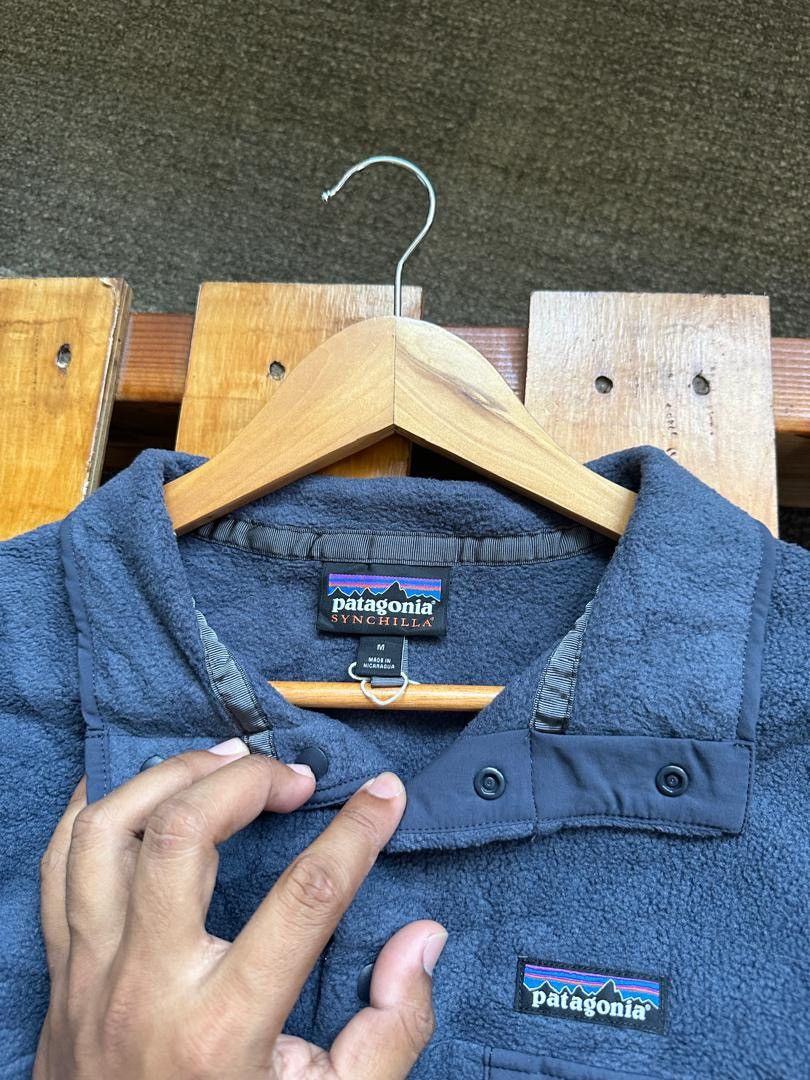 Patagonia × Vintage VINTAGE PATAGONIA SYNCHILLA FLEECE HALF BUTTON Size US M / EU 48-50 / 2 - 2 Thumbnail