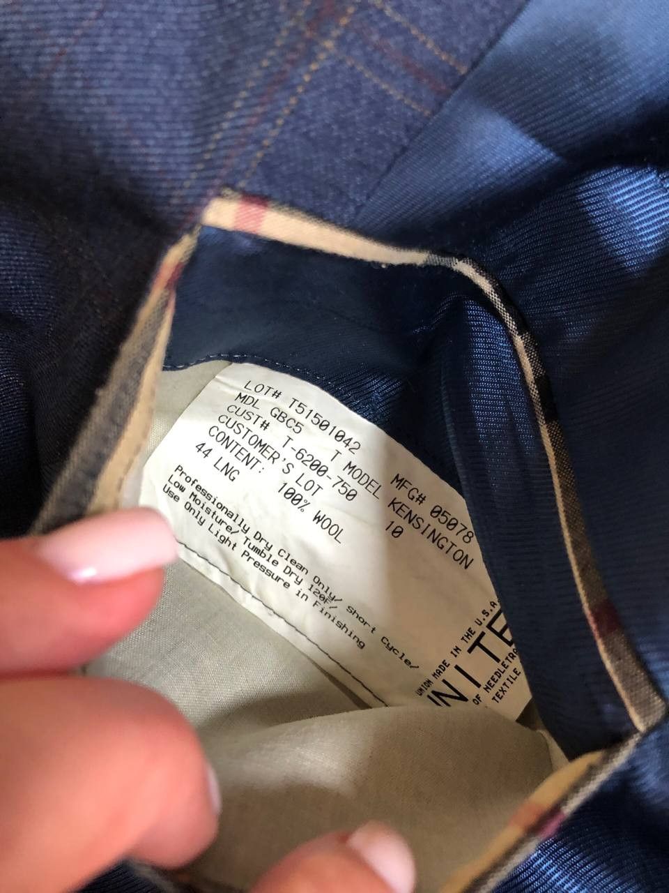Burberry Burberry London Check Blazer Formal Jacket Size 44L - 3 Thumbnail