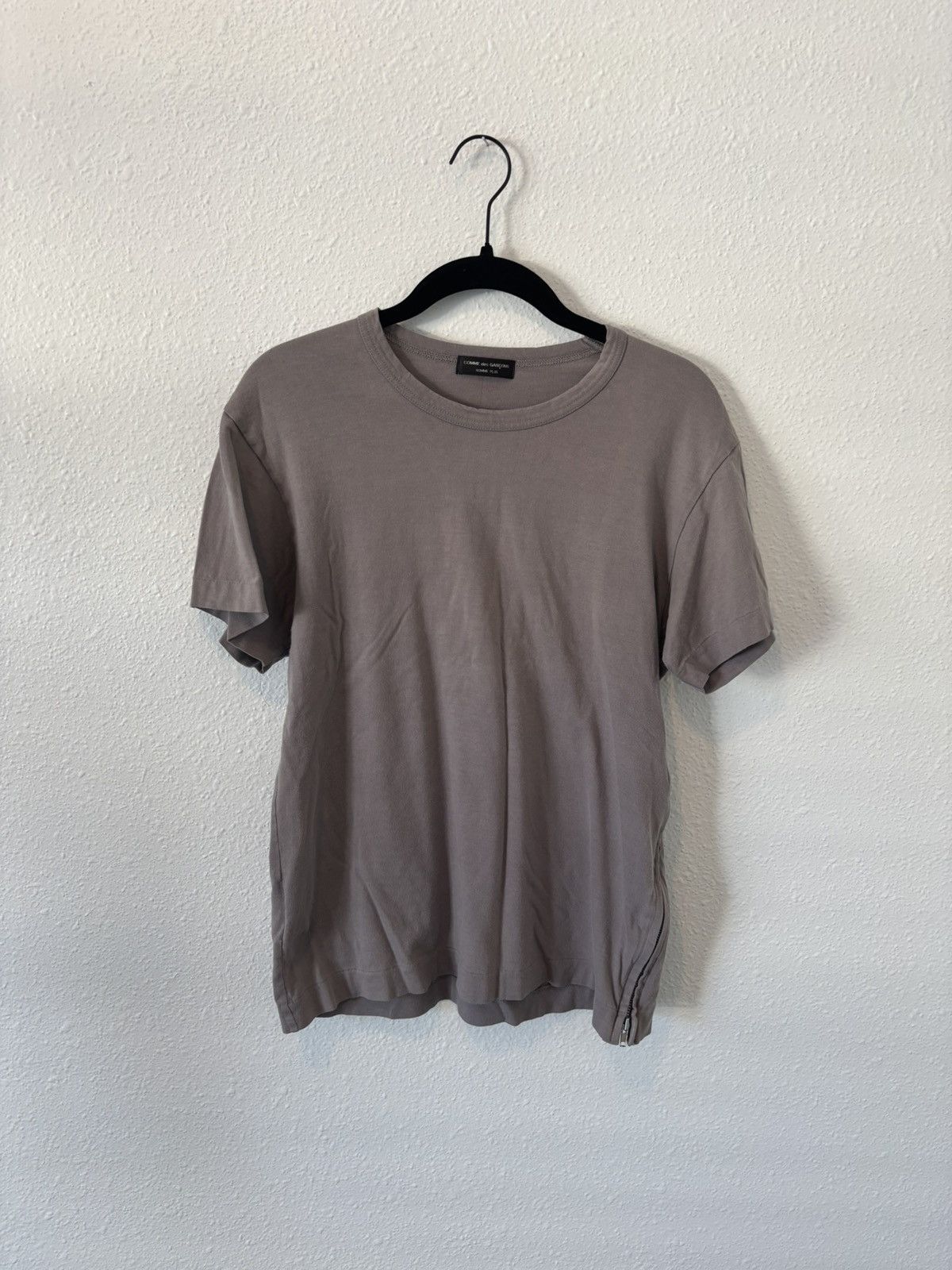 Comme des Garcons Homme Plus Comme des garçons zipper t shirt Size US S / EU 44-46 / 1 - 1 Thumbnail