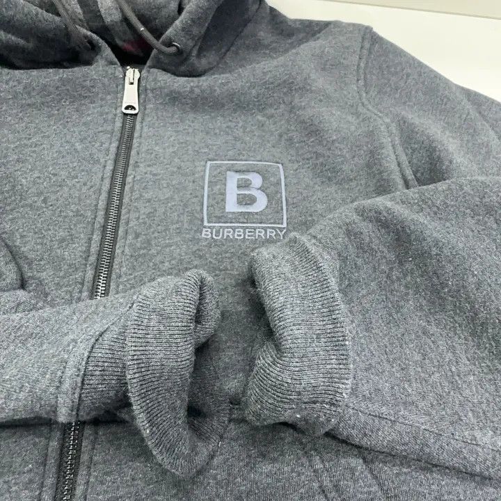Burberry Burberry Burberry Embroidered Logo Hoodie for Men-2507 Size US L / EU 52-54 / 3 - 4 Thumbnail