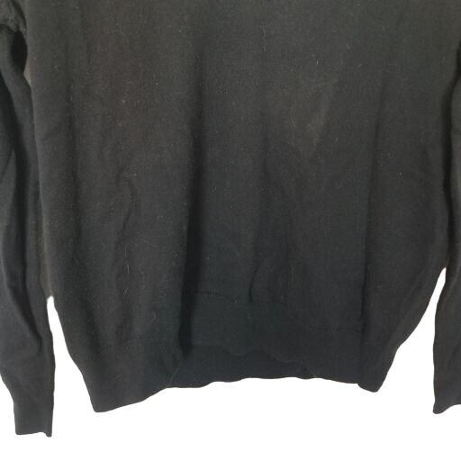Aritzia Aritzia Wilfred Free Wool V-Neck Sweater Classic Minimalist Size S / US 4 / IT 40 - 3 Thumbnail
