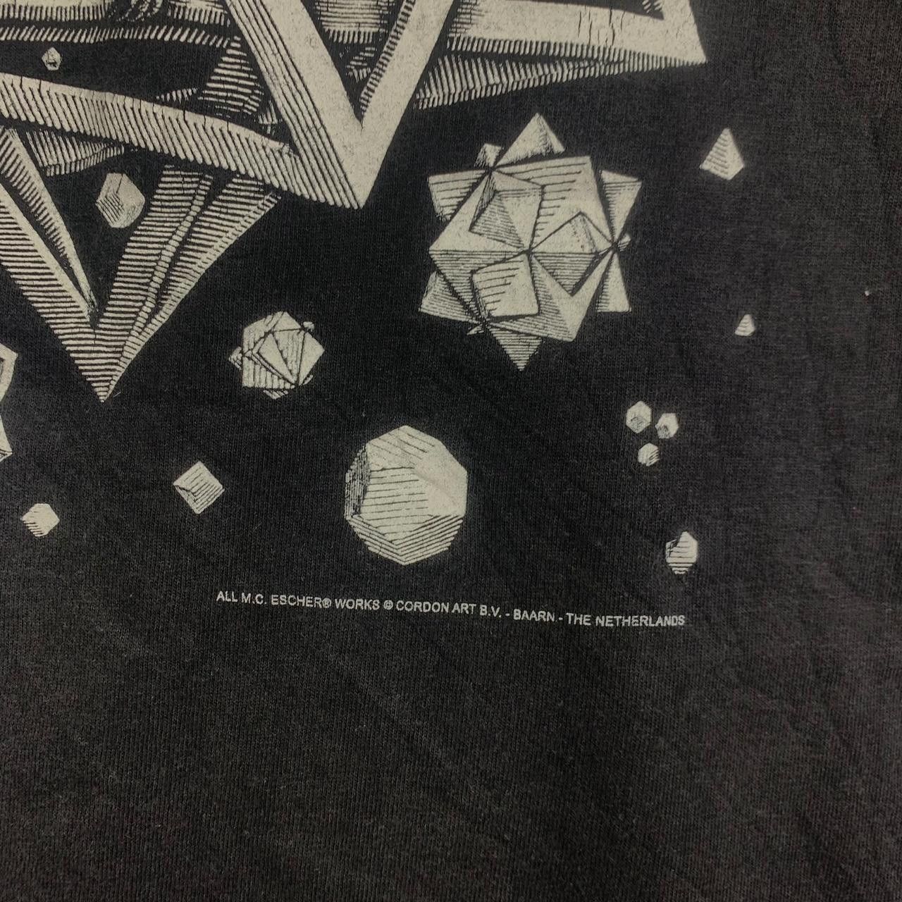 Vintage Vintage 90’ M.C. ESCHER STARS Lithograph Chameleons Tee Size US L / EU 52-54 / 3 - 7 Thumbnail