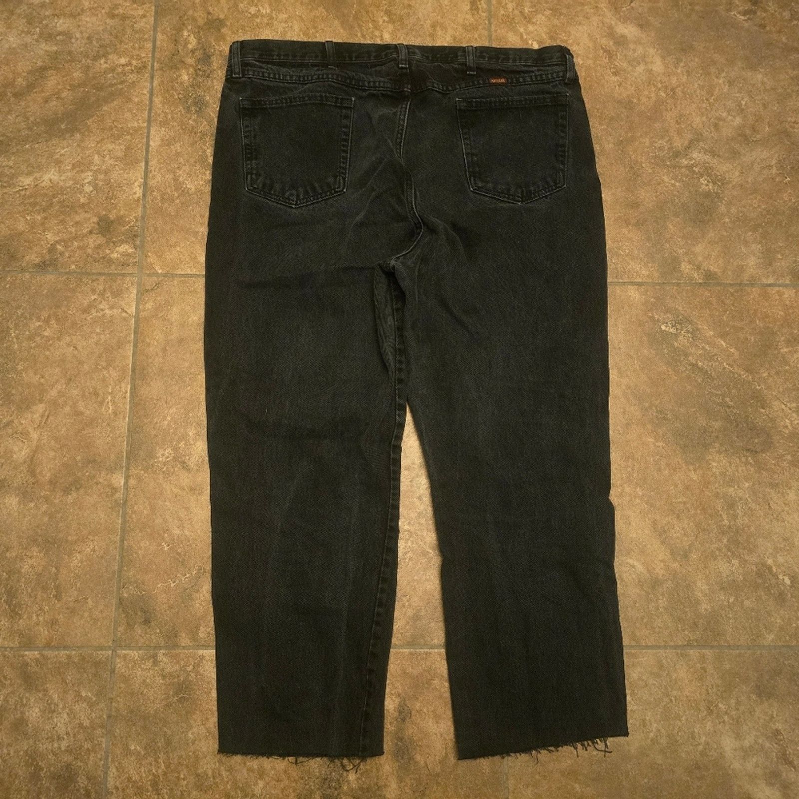 Rustler Black Denim | RUSTLER | Straight Jean Size US 42 / EU 58 - 2 Thumbnail