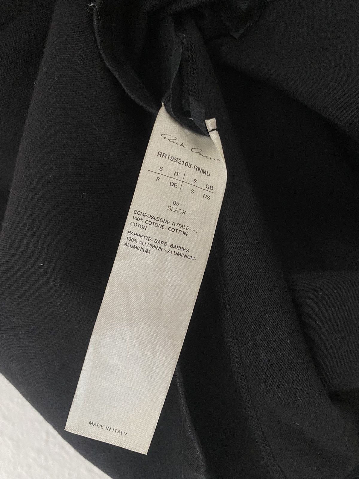 Rick Owens Rick Owens SS19 Babel rod tank Size US S / EU 44-46 / 1 - 5 Thumbnail