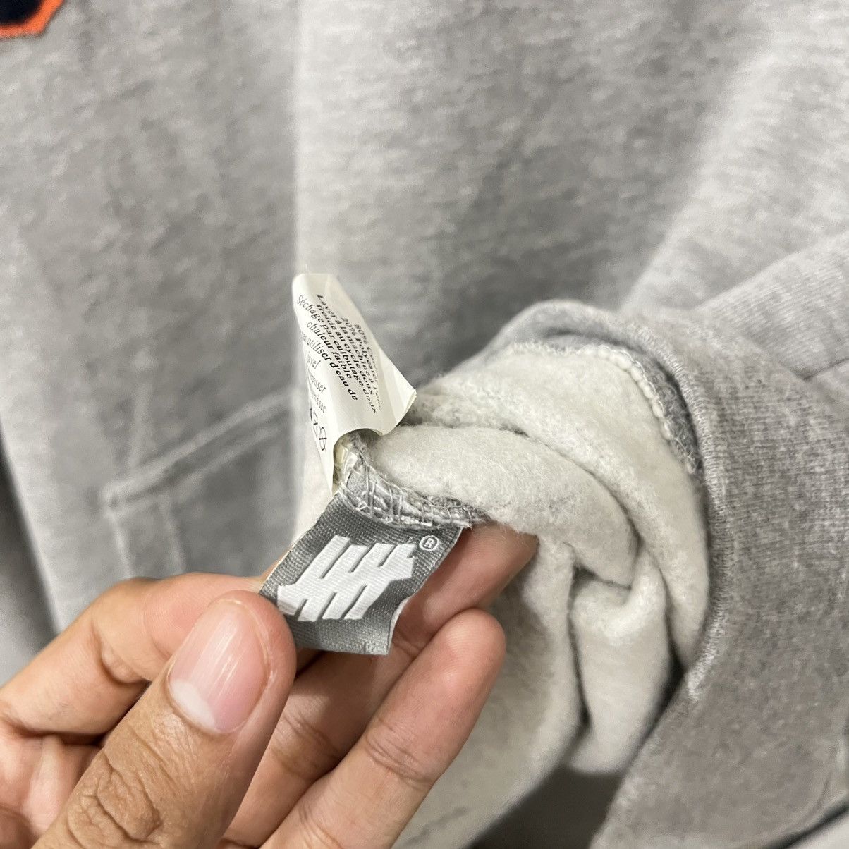 Undefeated Undefeated Streetwear UNDFTD Logo Grey Hoodie Size US L / EU 52-54 / 3 - 10 Thumbnail