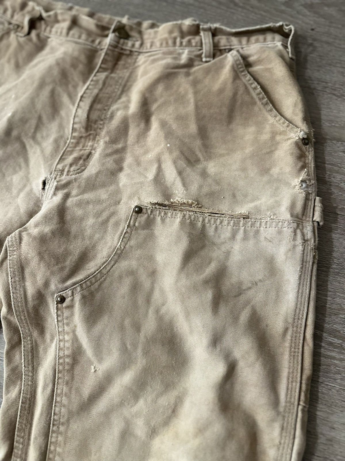Carhartt Vintage Carhartt Distressed Workwear Denim Size US 38 / EU 54 - 4 Thumbnail