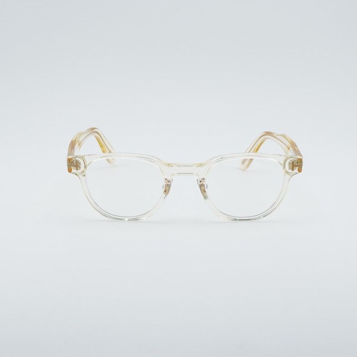Tom Ford Tom Ford FT5783-D-B 039 Eyeglasses Yellow 47mm Square Frame Size ONE SIZE - 5 Thumbnail