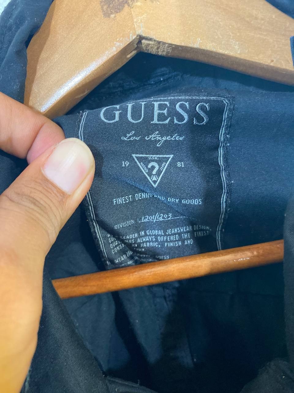 Guess guess black parka jacket very nice design Size US S / EU 44-46 / 1 - 6 Thumbnail
