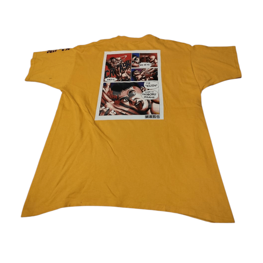 Anime vintage Tetsuya Saruwatari tough manga Size US XL / EU 56 / 4 - 3 Thumbnail