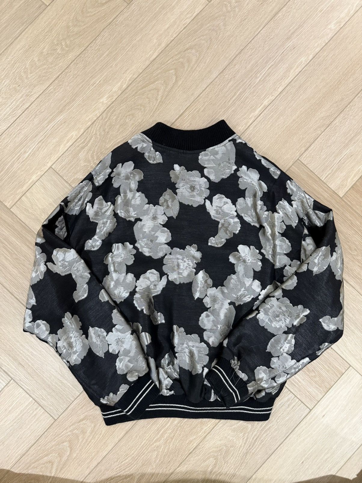 Represent Clo. REPRESENT BROCADE FLORAL BOMBER Size US L / EU 52-54 / 3 - 2 Thumbnail