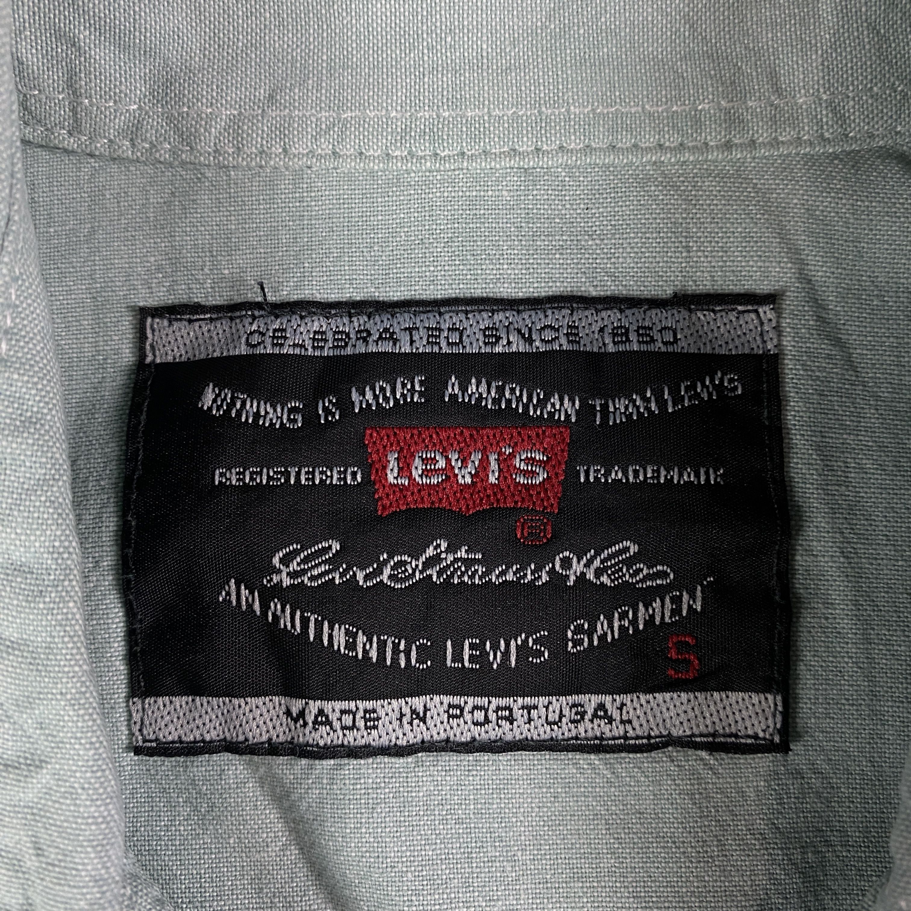 Levi's × Levi's Vintage Clothing × Vintage Mens Shirt Long Sleeve Levi’s Vintage Size S Cotton Size US S / EU 44-46 / 1 - 4 Thumbnail
