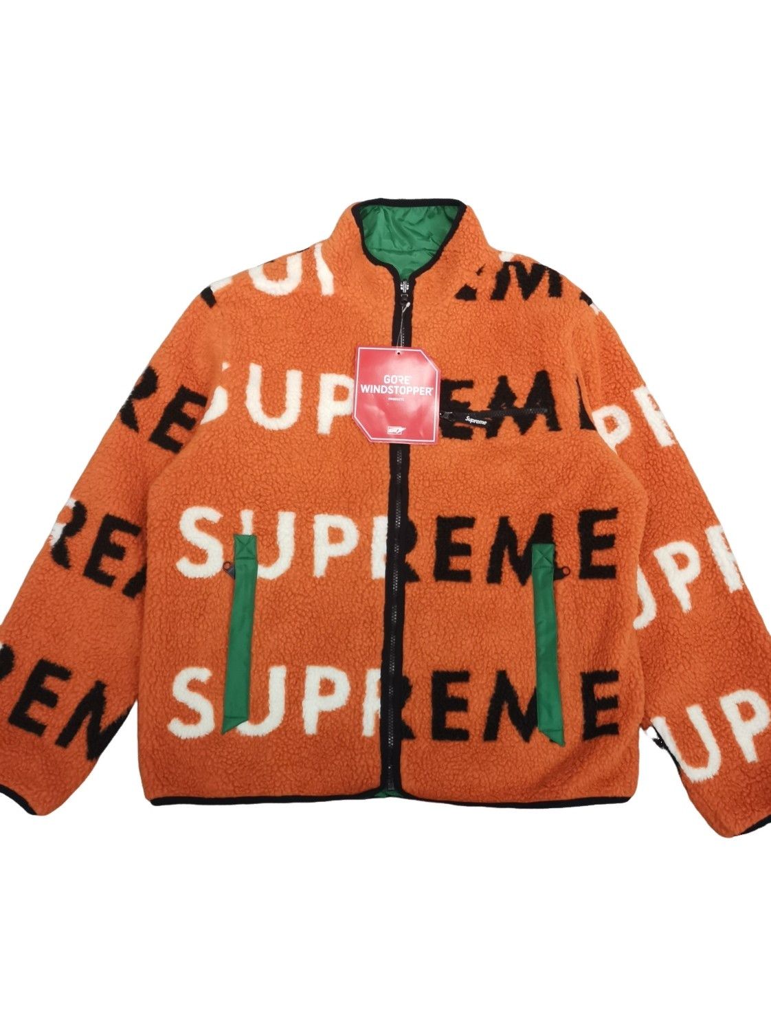 Supreme Supreme Bandana Reversible Fleece Jacket Size L | Grailed