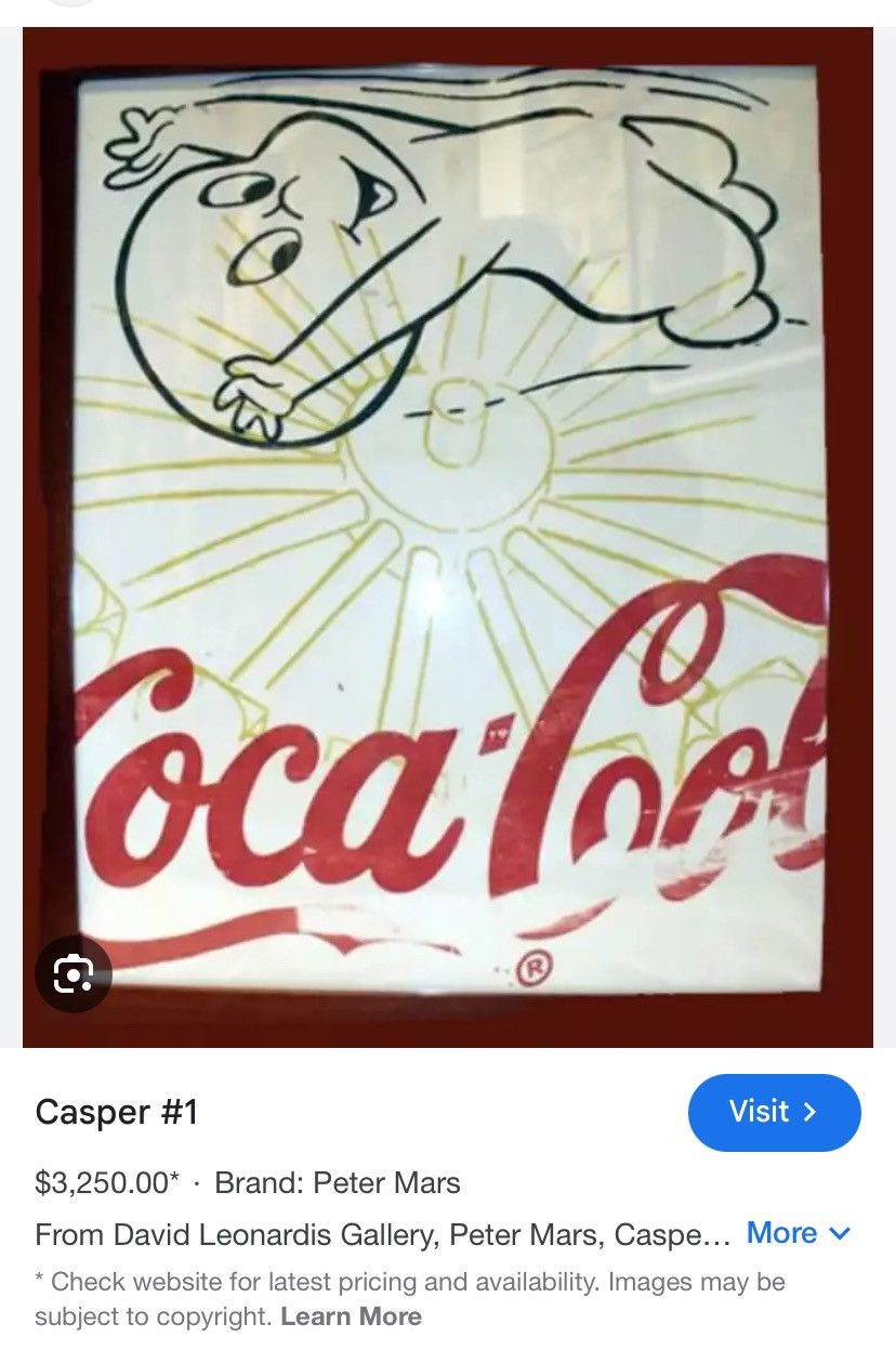 Other 1989 Vintage Casper by Peter Mars Size US XL / EU 56 / 4 - 5 Thumbnail