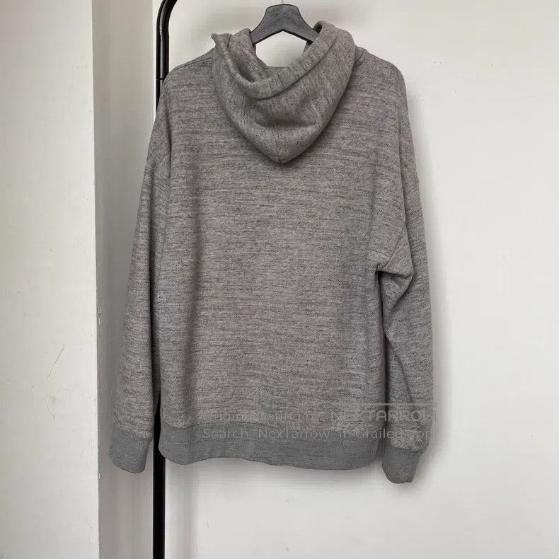 Loewe Loewe Embroidered print gray relaxed hoodie Size S / US 4 / IT 40 - 2 Thumbnail