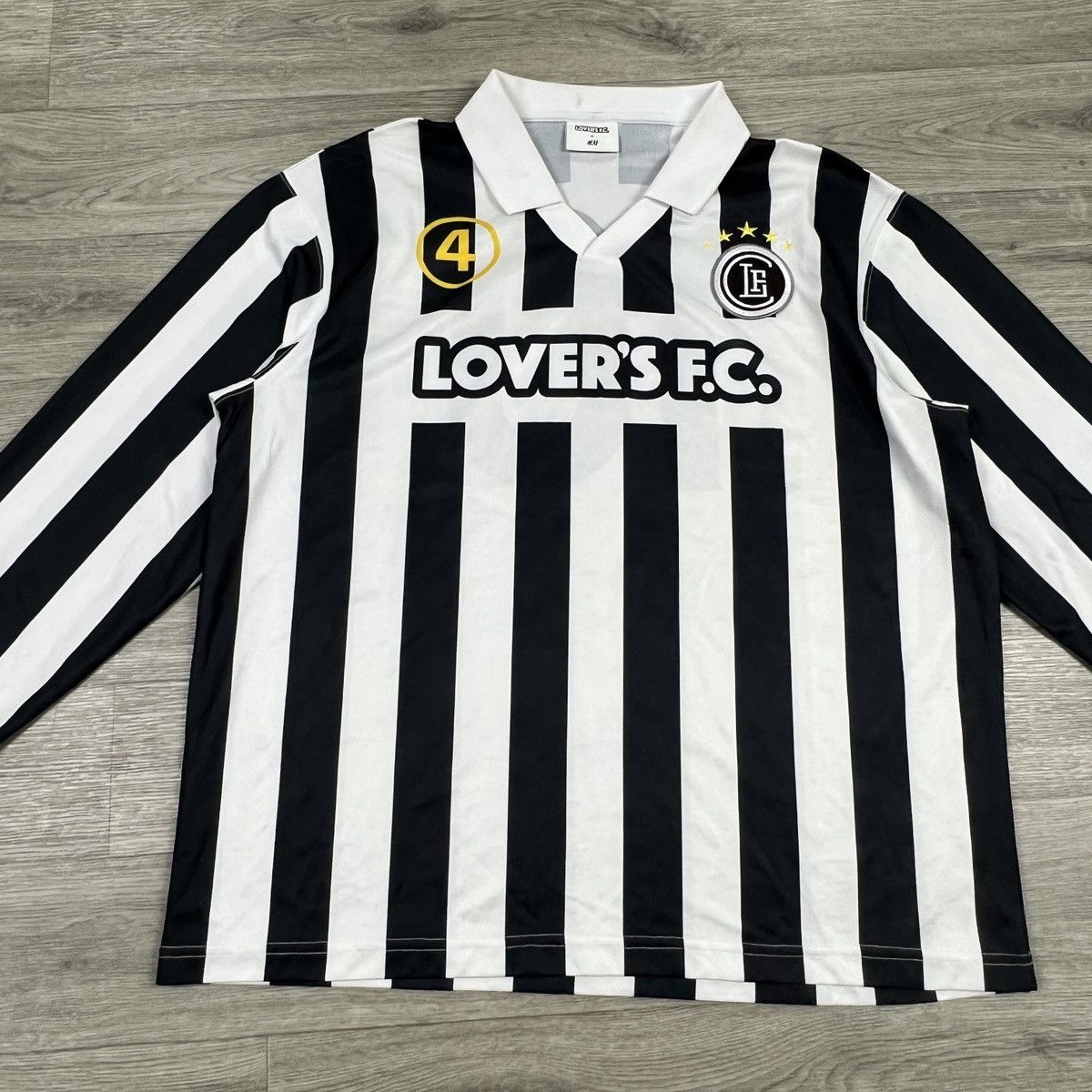 H&M Lover’s F.C. x H&M Striped Long Sleeve Football Jersey LFC Size US L / EU 52-54 / 3 - 2 Thumbnail
