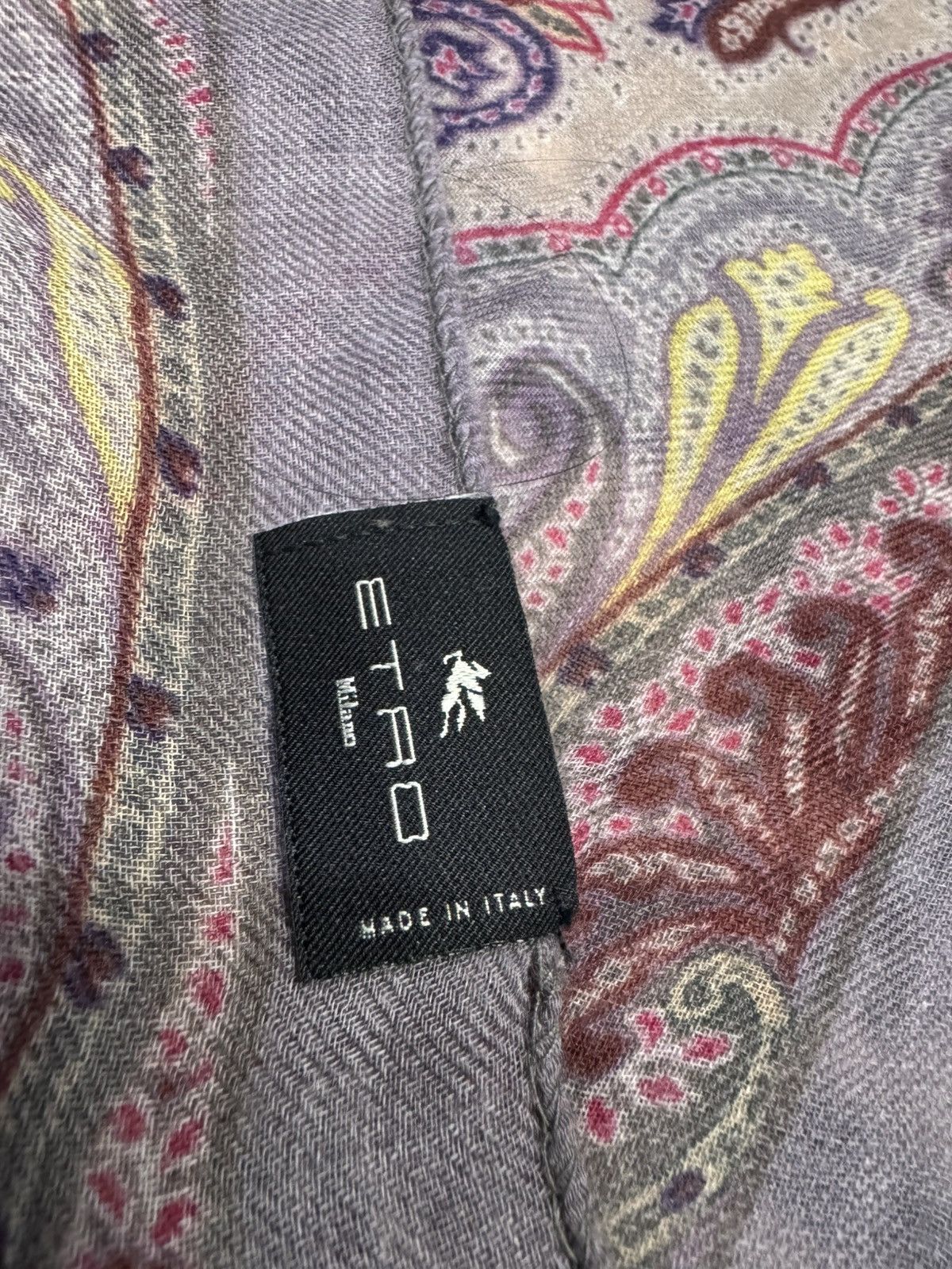 Etro PAISLEY ETRO CASHMERE SCARF Size ONE SIZE - 5 Thumbnail
