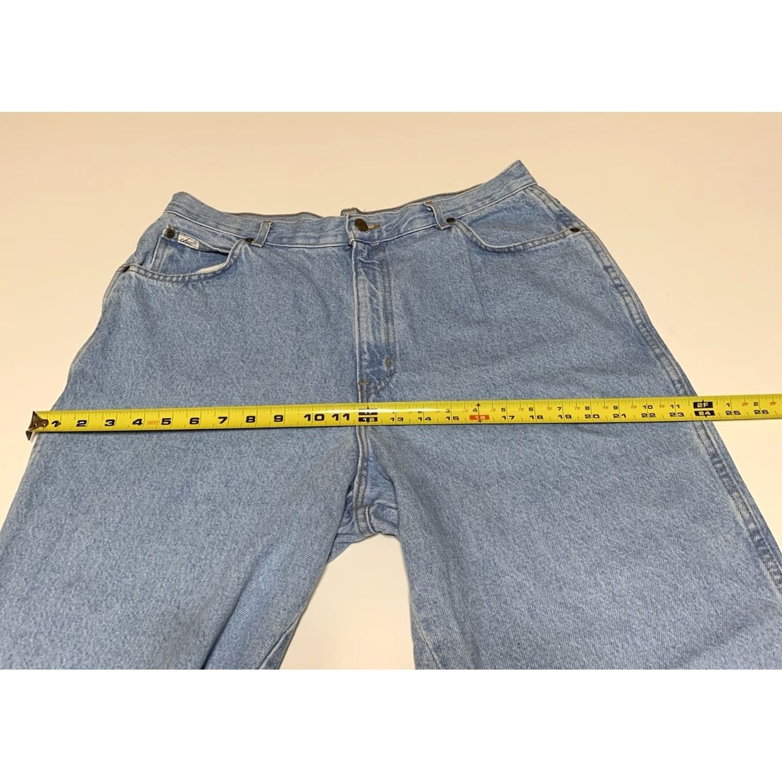 Vintage VINTAGE Chic Denim Mom Jeans 34x30 High Waisted Tapper Leg 80s 90s USA Womens Jeans Size 20 Plus Blue Size 42" / US 20 - 7 Thumbnail