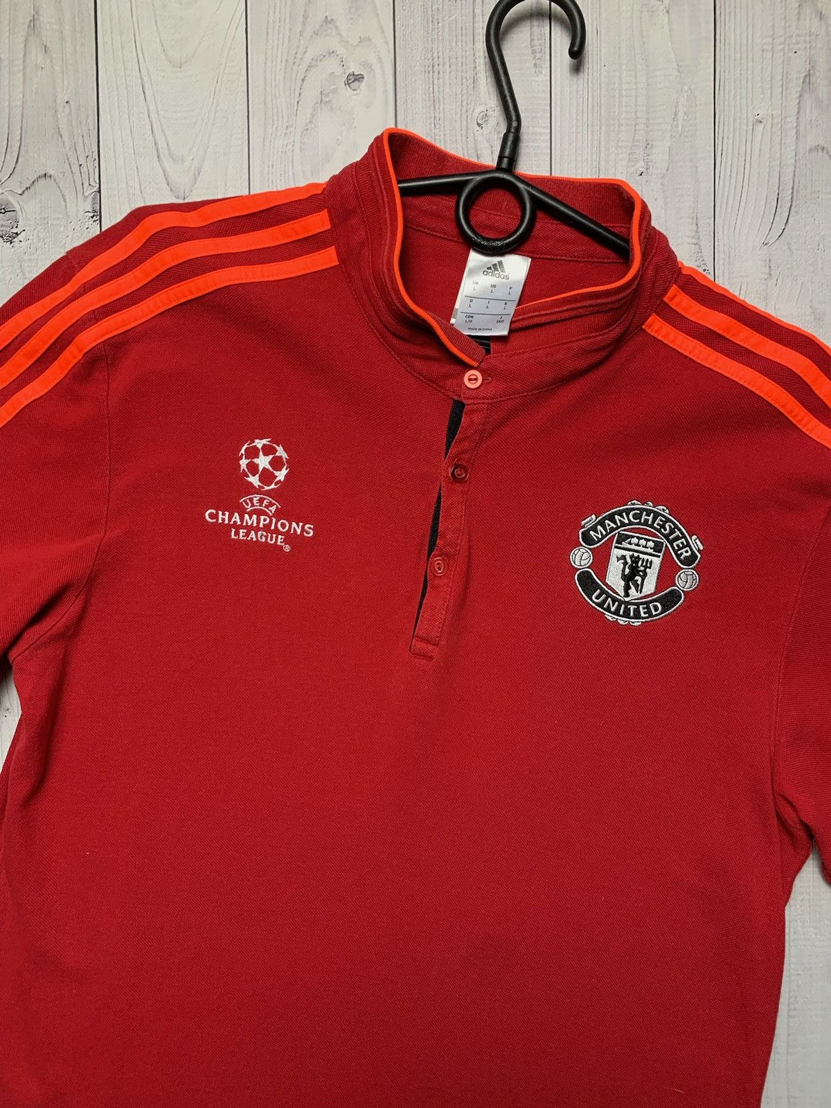 Adidas × Vintage Vintage adidas Manchester United Champions League L Size US L / EU 52-54 / 3 - 3 Thumbnail