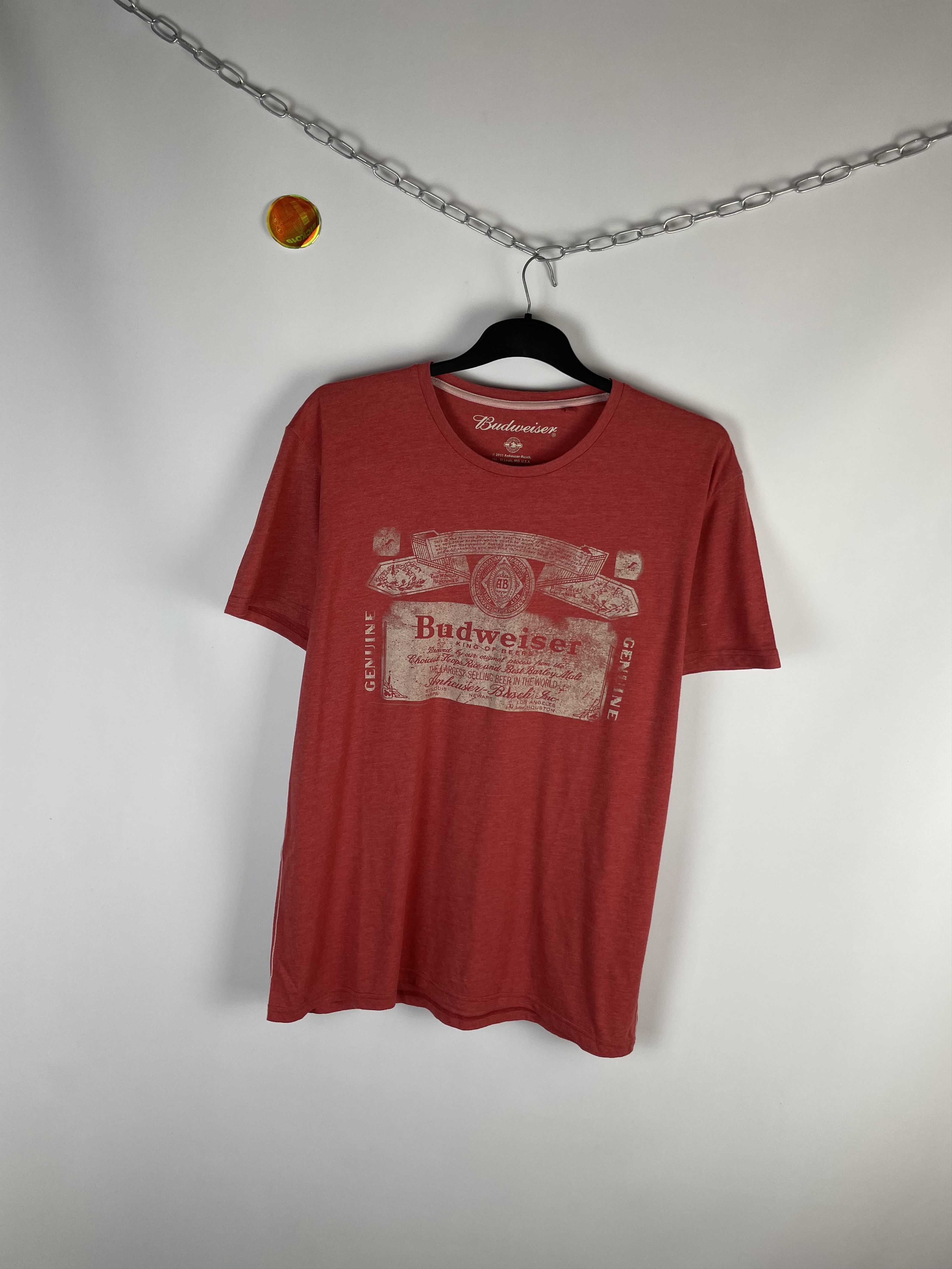 Budweiser Vintage Budweiser Tee Size US XL / EU 56 / 4 - 2 Thumbnail