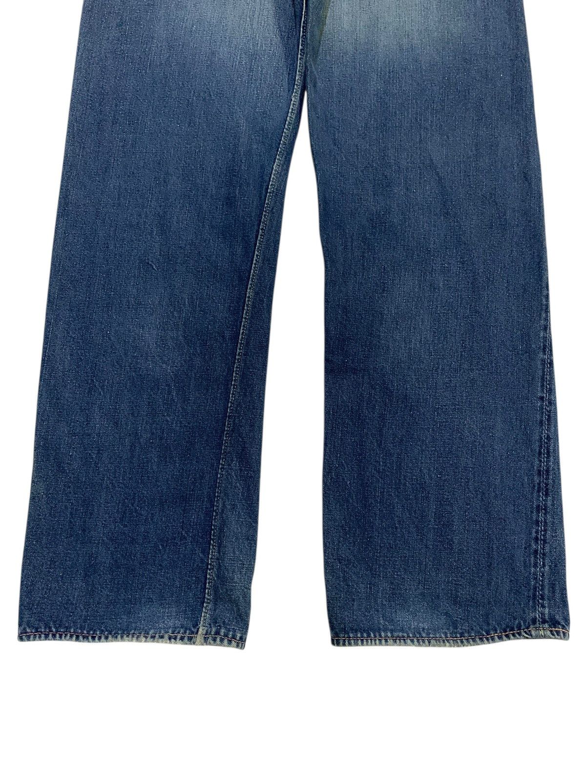 Warehouse VINTAGE WAREHOUSE SELVEDGE BUTTON FLY JAPANESE FADED DENIM Size US 31 - 10 Thumbnail