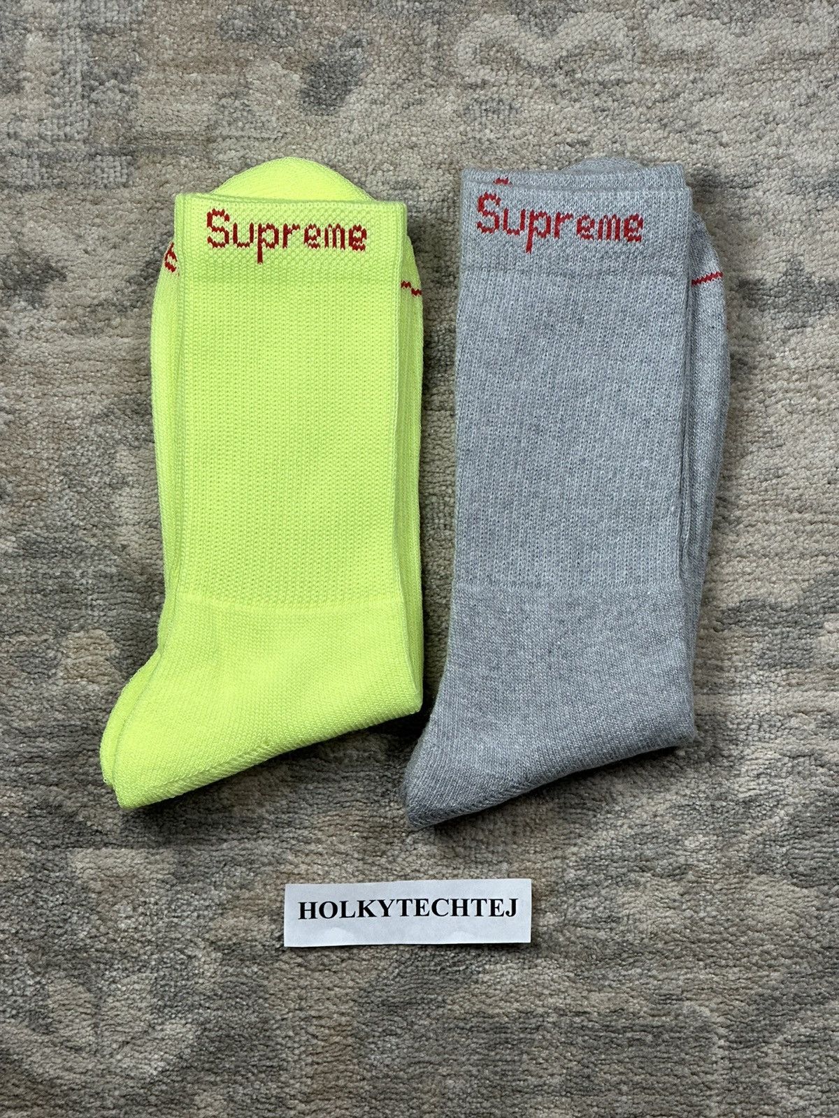 Supreme Supreme Hanes Socks - 2x Pairs Size ONE SIZE - 1 Preview