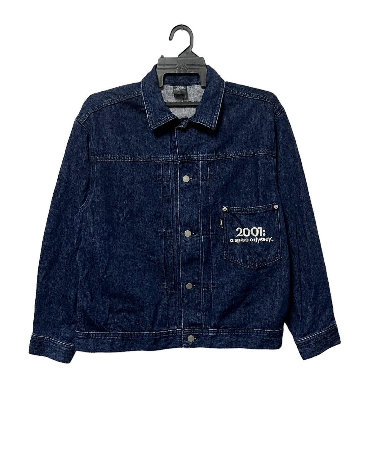 Other 🔥2001 : A Space Odyssey Movie Denim Trucker Jacket Size US L / EU 52-54 / 3 - 4 Thumbnail