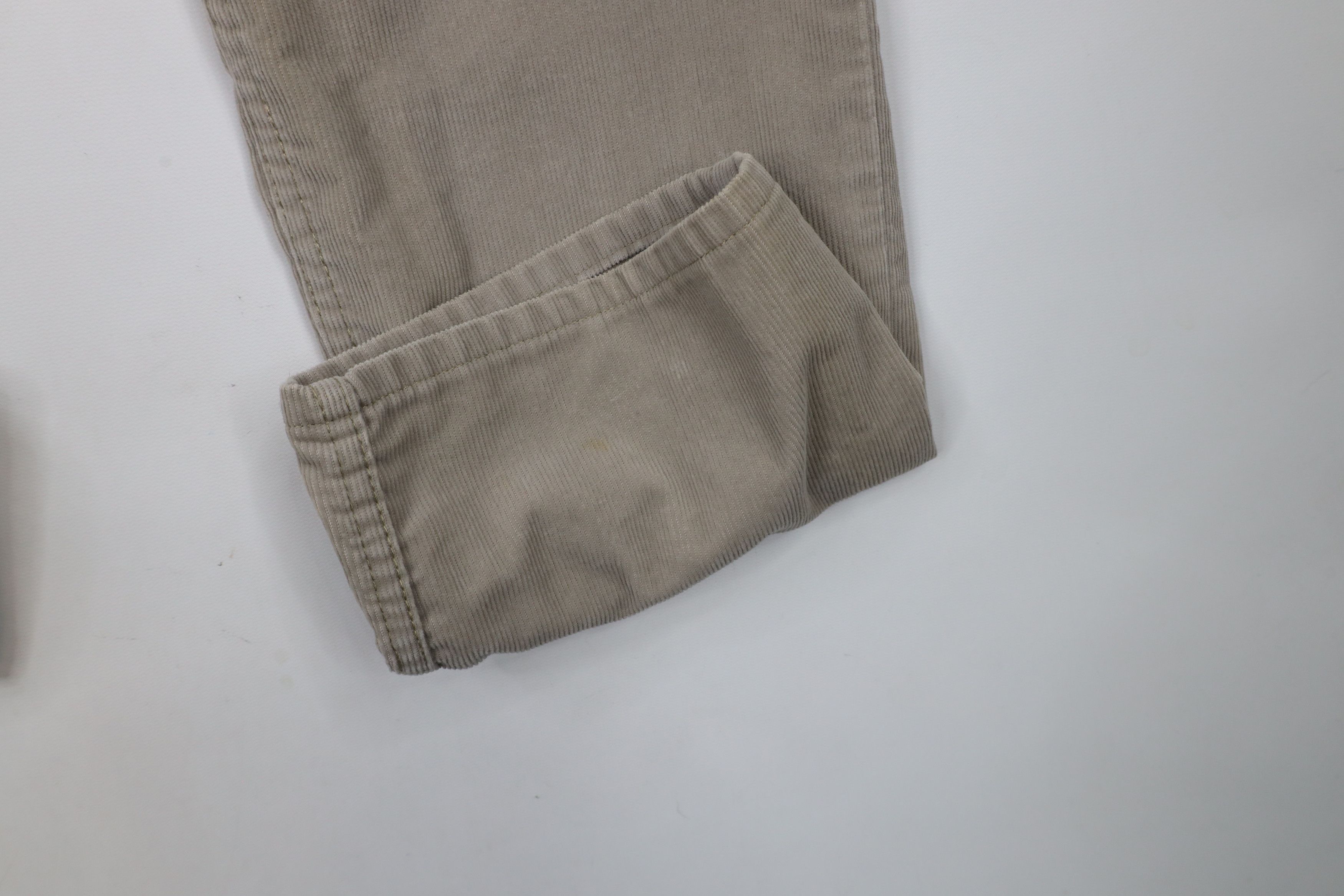 Levi's × Vintage Vintage Y2K Levis 505 Regular Fit Corduroy Chino Pants Gray Size US 31 - 5 Thumbnail