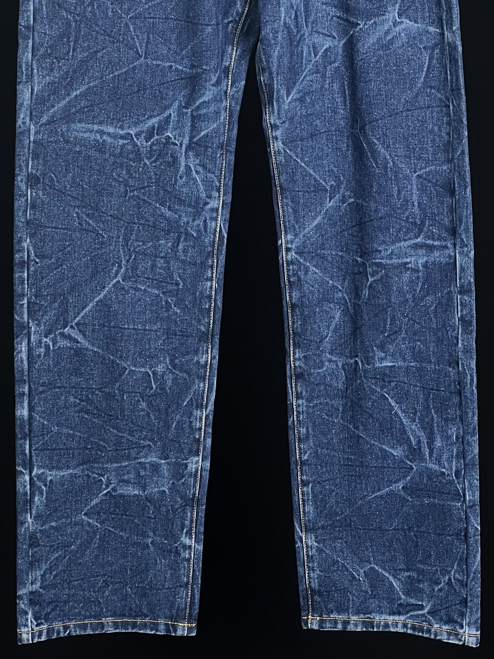 Billionaire Boys Club Brand New Diamond & Dollar Embroidered Denim Pants Size US 32 / EU 48 - 5 Thumbnail
