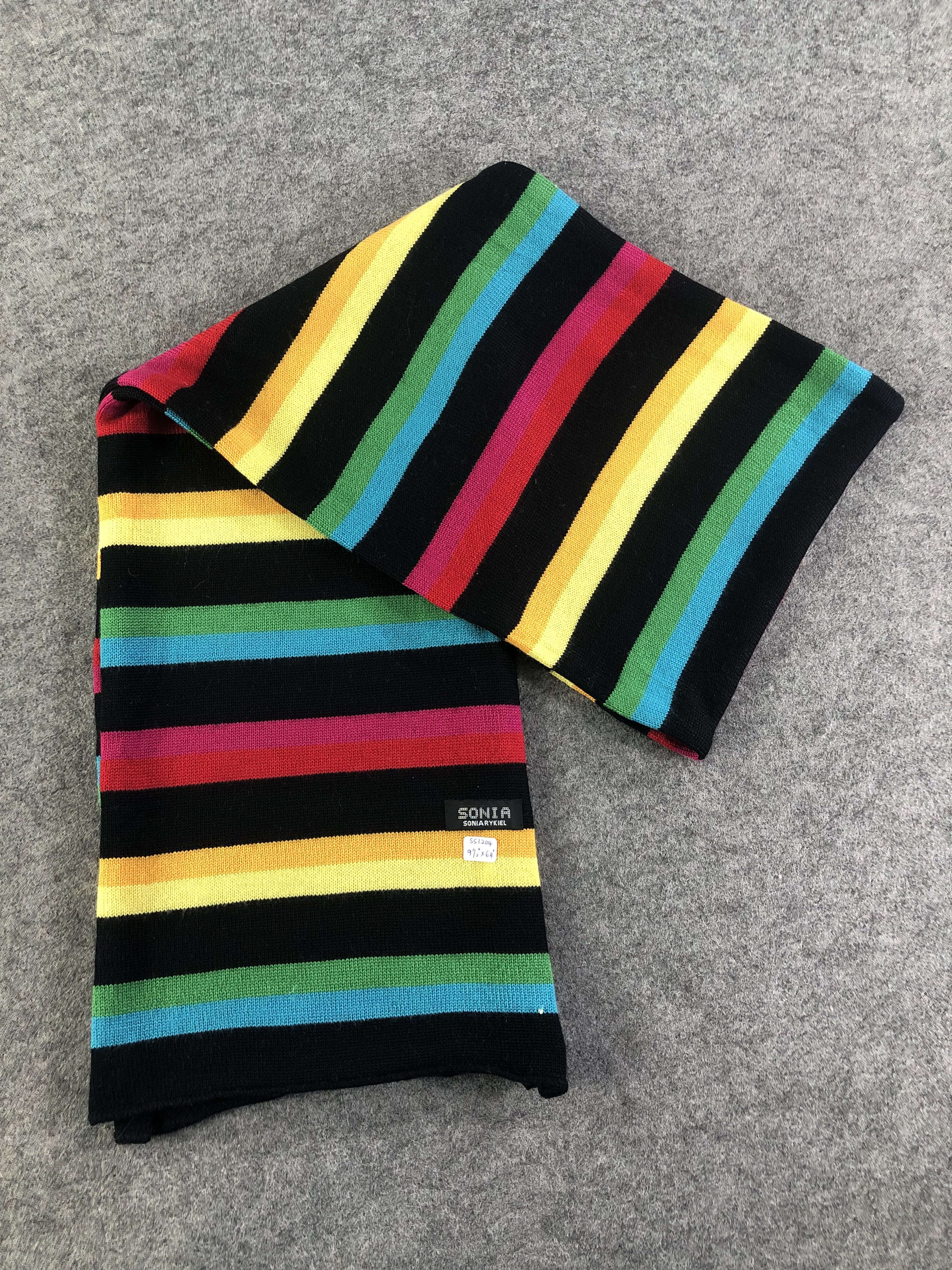 Sonia Rykiel Sonia Rykiel Multicolor Scarf / Muffler / Neckwear Size ONE SIZE - 5 Thumbnail