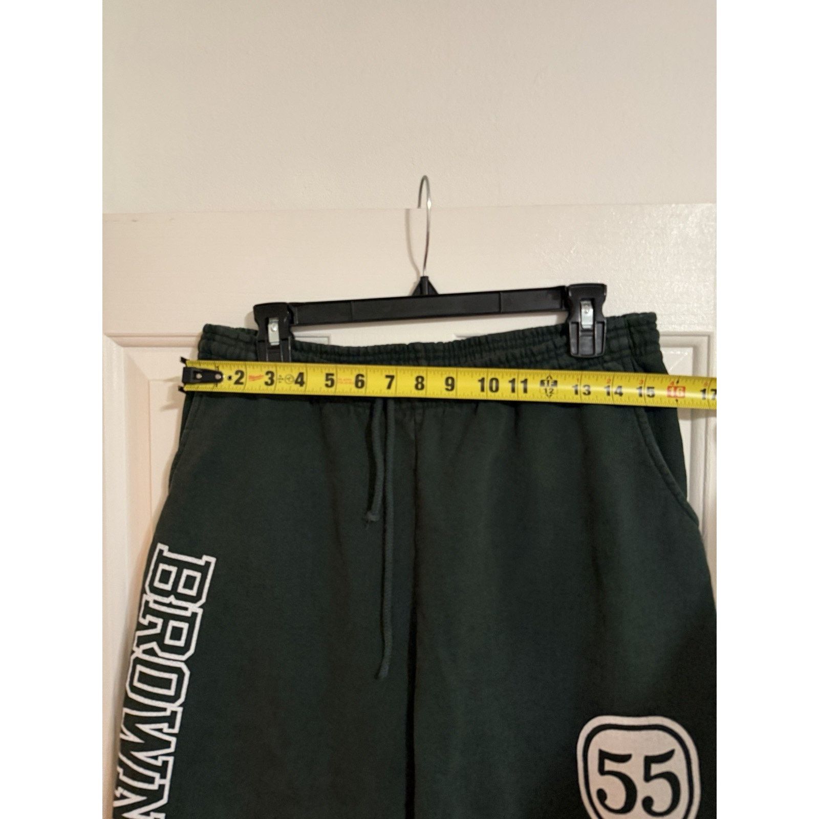Vintage Vintage Brown University Sweatpants Heavyweight Size US 36 / EU 52 - 6 Thumbnail