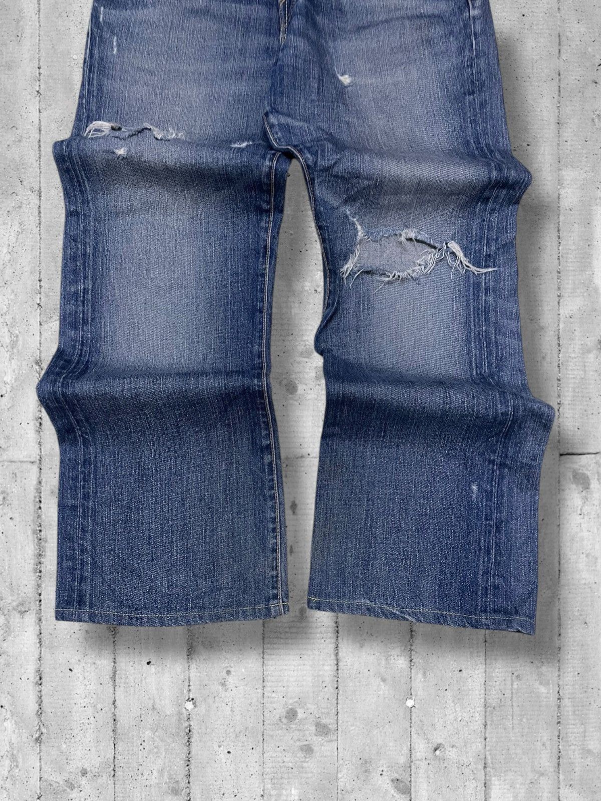 Abercrombie & Fitch × Designer × Vintage Vintage Designer Abercrombie &Fitch Distressed Low Rise Boot Size US 34 / EU 50 - 3 Thumbnail