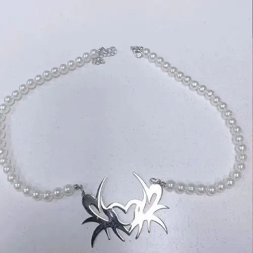 Jewelry Fashion Pearl Chains Choker Collar Punk Size ONE SIZE - 3 Thumbnail