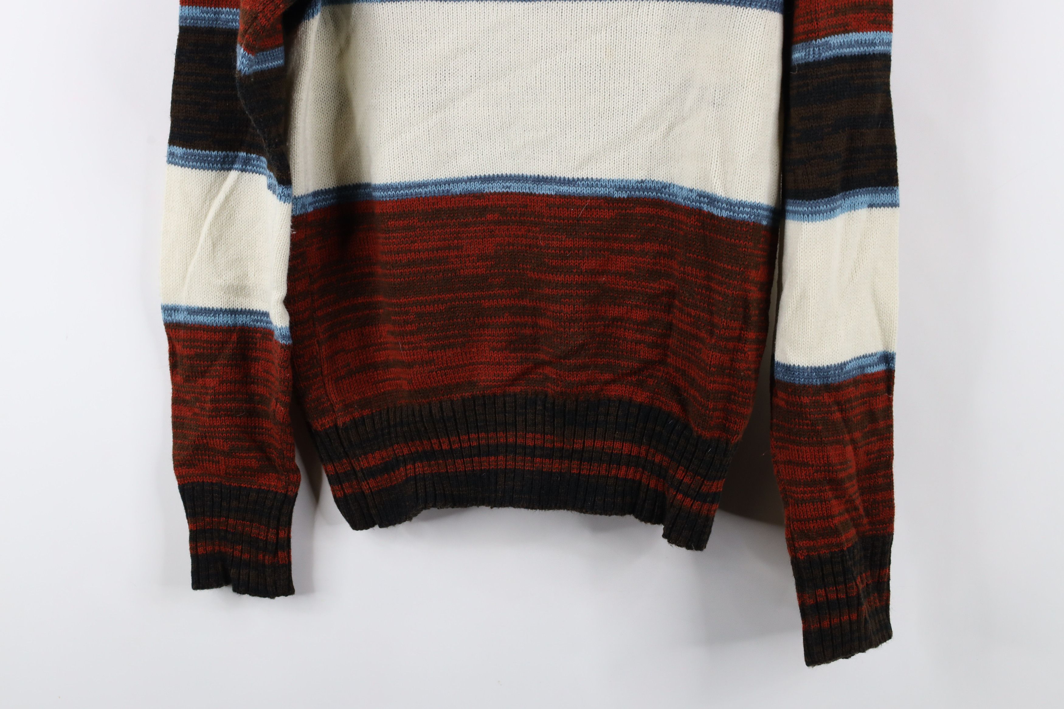 Vintage Vintage 70s Streetwear Southwestern Knit Crewneck Sweater Size M / US 6-8 / IT 42-44 - 9 Thumbnail