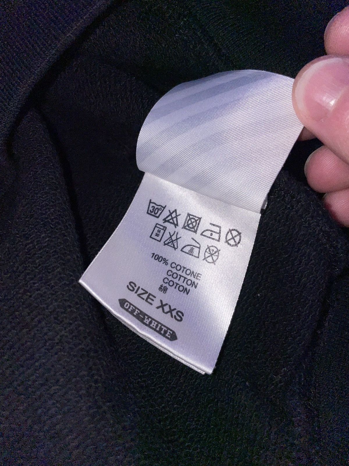 Off-White Caravaggio Hoodie Size US XXS / EU 40 - 9 Thumbnail