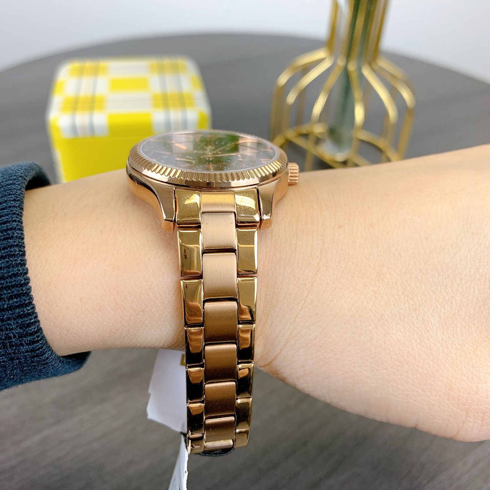 Fossil Fossil BQ3969 Rye Multifunction Rose Gold- Stainless Watch Size ONE SIZE - 7 Thumbnail