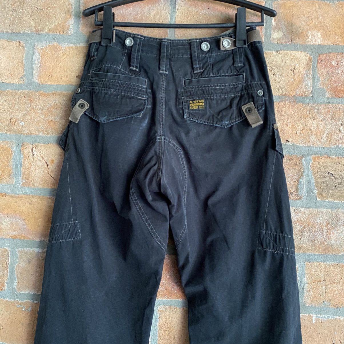 G-Star G-STAR Black Cargo Pants Size US 29 - 13 Thumbnail
