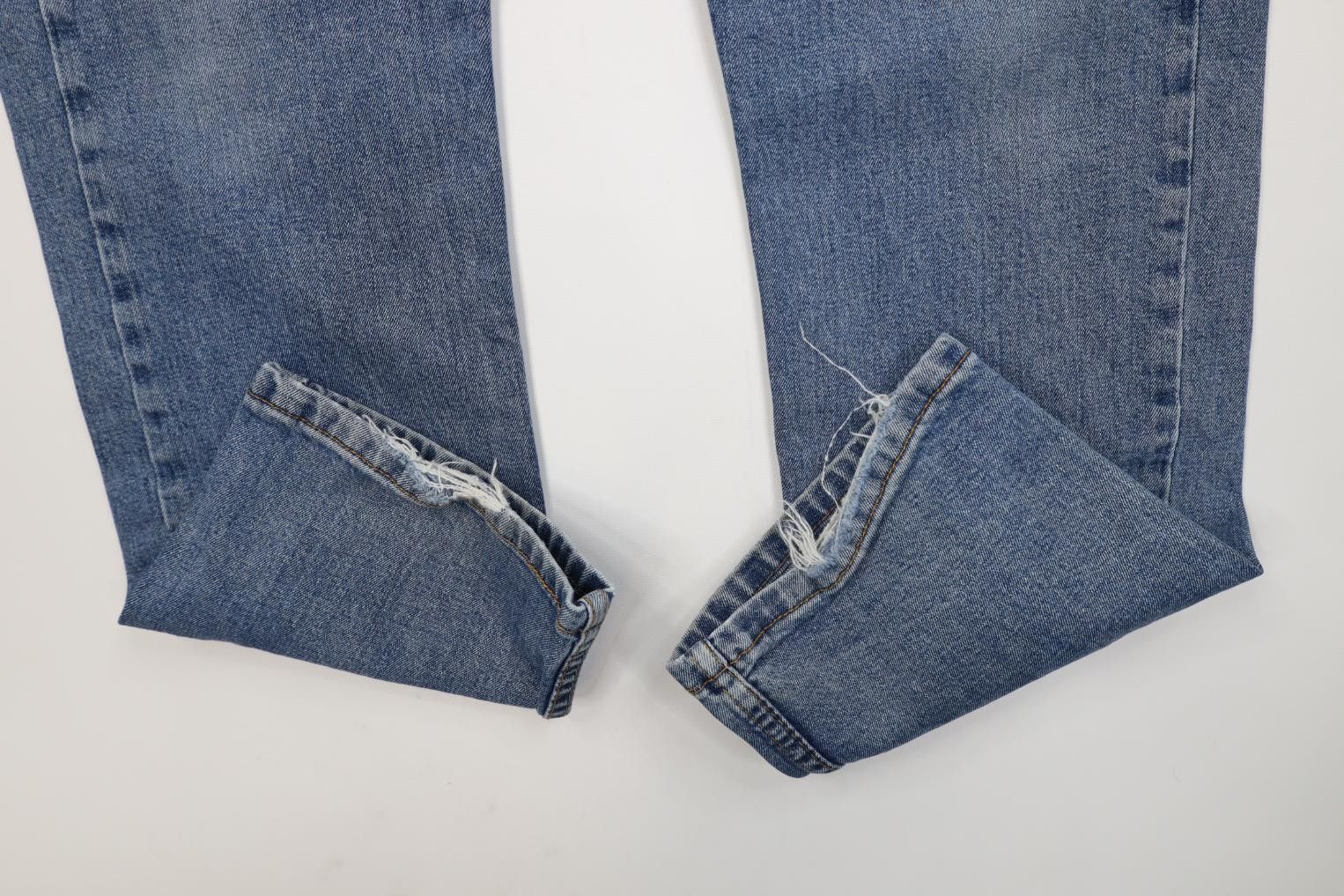 Levi's Vintage Y2K Levis 514 Stretch Straight Leg Denim Jeans Blue Size US 36 / EU 52 - 5 Thumbnail